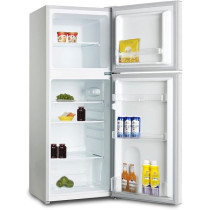 Bompani 180L Silver Top-Mounted Refrigerator With Manual Control, Efficient Defrost, Stylish Design, Spacious Interior, Security Features, BR180SDN