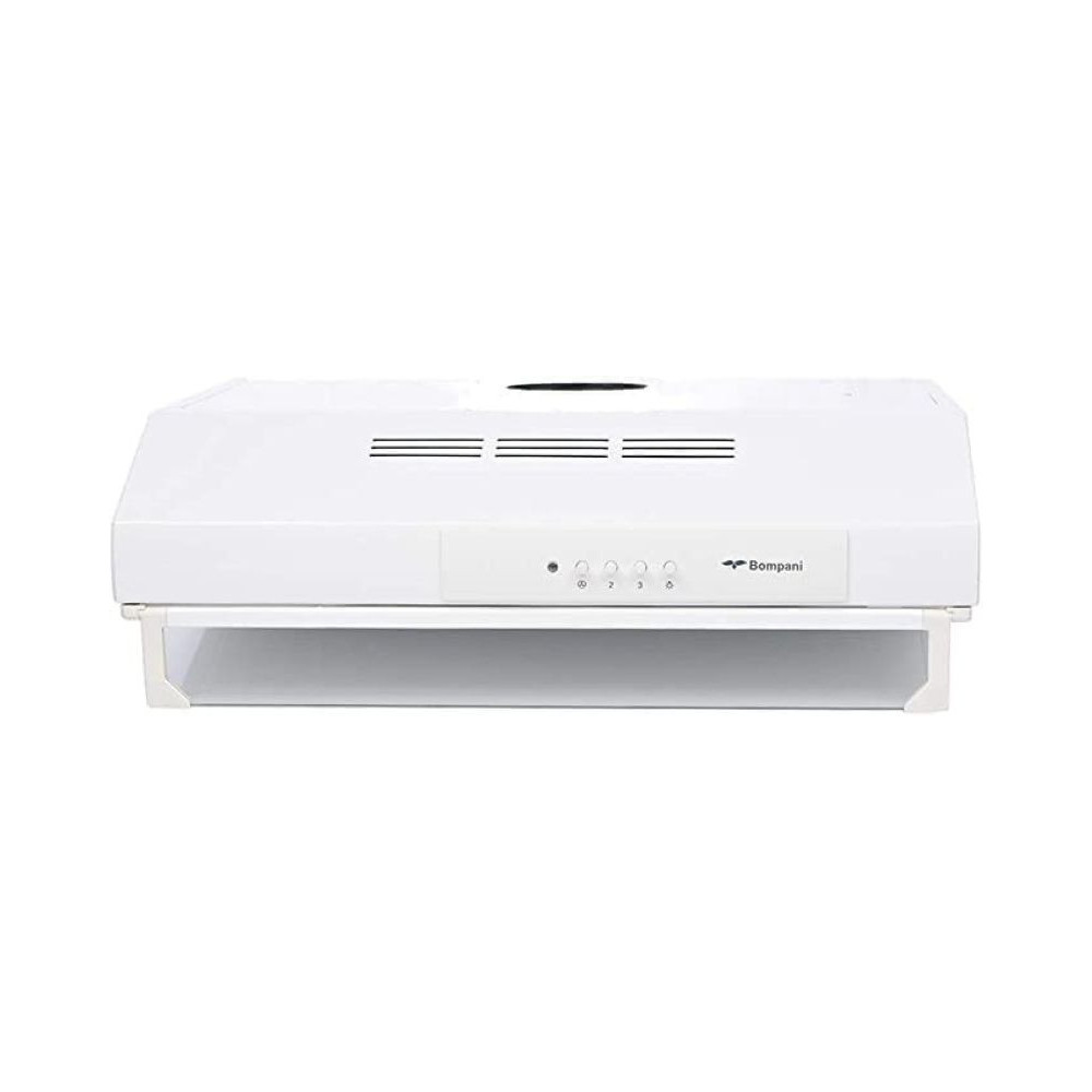 Bompani 60 Cm Wall Mounted Cooker Hood, White, H1160W