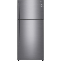 LG 547 Liters Top Mount Refrigerator, Platinum Silver - GN-C782HLCU