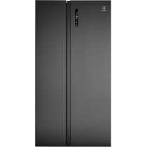 Electrolux 700L Gross (624L Net) Side By Side 2 Door Premium Refrigerator With Nutrifresh Inverter Compressor, European Standard Side By Side Fridge With LED Display, ESE6600B-B