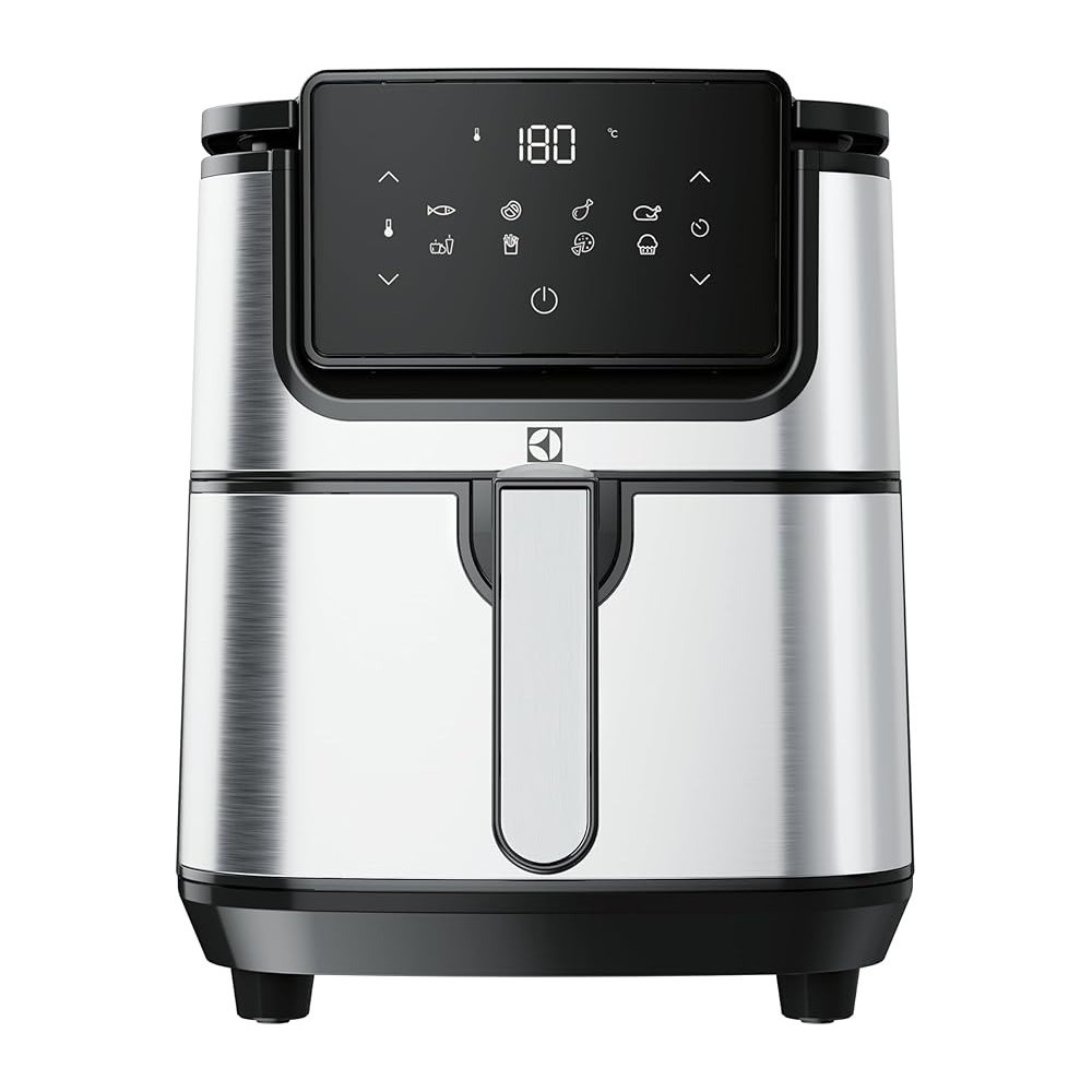 Electrolux 3.5L Xl Digital Air Fryer 1500W With Rapid Hot Air Technology, 8 Preset Programs For Frying, Grilling, Broiling, Roasting, Baking, Toasting, Cooking, Auto-Off, Touch Control, E5AF1-710S