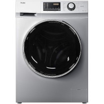 Haier - 8 Kg Washer / 5 Kg Dryer, 1400 Rpm, Front Load Washer & Dryer - Silver, HWD80-BP14636S