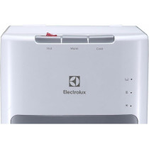 Electrolux Bottom Loading Water Dispenser, Hot Cold And Ambient Temperature, European Quality Floor Standing Water Cooler With LED Indicator, Child Safety Lock, Best For Home/Office, White, EDBMFDXWG