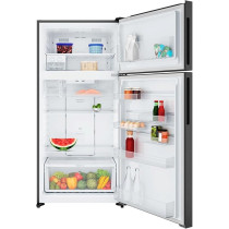 Electrolux Top Mount Refrigerator 503L Net Capacity, Ai Autosense 2 Door Top Freezer Fridge, Low Energy Consumption With Inverter Compressor, No Frost Fridge With Low Noise And Deodorizer, ETM5002C-B