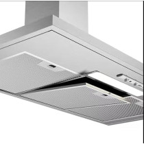 Electrolux 90Cm Chimney Extractor Hood With 3 Speed Settings, Powerful Motor, LED Lights And Dishwasher-Safe Aluminum Mesh Filter, Stainless Steel, ECC9151S