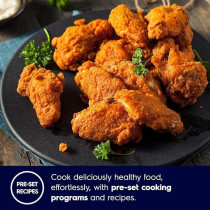 Electrolux 7L Xxl Digital Air Fryer With Touch Controls For Frying Without Oil, Roasting, Grilling And Baking, Rapid Hot Air Technology, Dishwasher Safe Detachable Basket For Easy Cleaning, E5AF1-700P