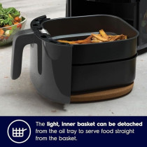 Electrolux 7L Xxl Digital Air Fryer With Touch Controls For Frying Without Oil, Roasting, Grilling And Baking, Rapid Hot Air Technology, Dishwasher Safe Detachable Basket For Easy Cleaning, E5AF1-700P