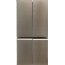 Haier Side By Side French Door 4 Doors Refrigerator Fridge Sorted Storage Natural Freshness Humidity Zone (Hcs) Twin Inverter Technology Multi Airflow Gross Capacity 700L Silver, HRF-700TS