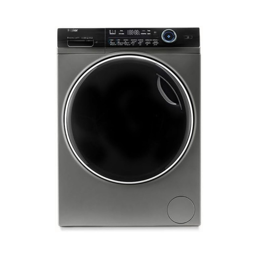 Haier 9Kg Front Load Washing Machine Free Standing 525Mm Super Drum Auto Weight Laser Welding Child Lock Pillow Drum Quick Wash Clean Jet Spray Ai-Dbt Color Dark Jade Silver, HW90-B14979S8U1