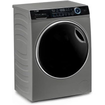 Haier 9Kg Front Load Washing Machine Free Standing 525Mm Super Drum Auto Weight Laser Welding Child Lock Pillow Drum Quick Wash Clean Jet Spray Ai-Dbt Color Dark Jade Silver, HW90-B14979S8U1