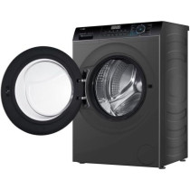 Haier 9Kg Front Load Washing Machine Free Standing Super Drum Auto Weight Laser Welding Child Lock Pillow Drum Quick Wash Clean Jet Spray Ai-Db Color Starry Silver, HWD90-BP14929S6