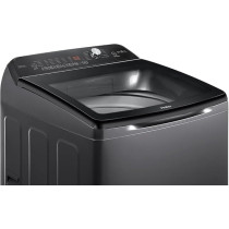 Haier 12Kg Top Load Washing Machine Free Standing Dd Motor Hand Wash Free Closing Door Rear Control With Knob Pillow Drum Color Jade Silver, HWM120-B1678S8