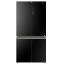 Haier Side by Side French Door 4 Doors Refrigerator Fridge Sorted Storage Natural Freshness Humidity Zone (HCS) Twin Inverter Technology My Zone Gross Capacity 700L Black, Model HRF-700BG