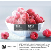 Hisense 599 Litres Top Mount Refrigerator With Inverter Compressor, 375 Litres Net Capacity, No Frost Technology, Twist Ice Maker, RT599N4ASU1