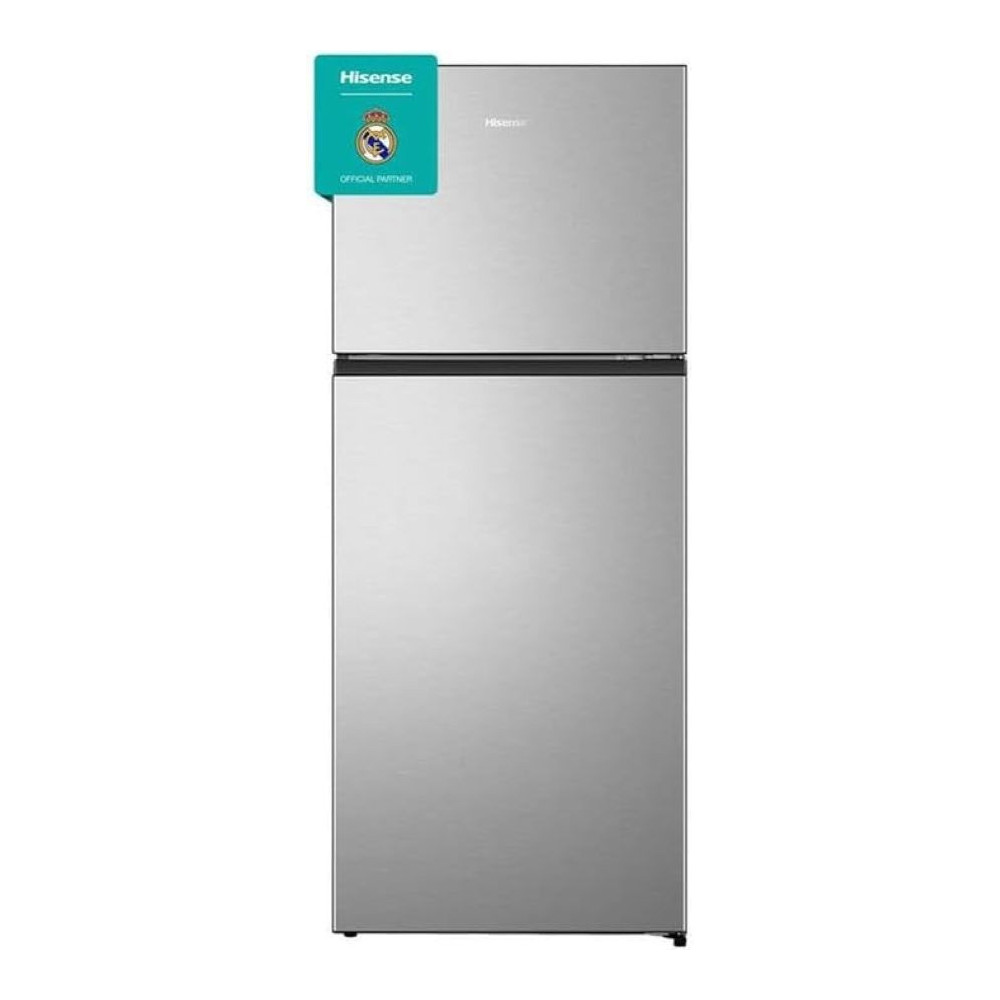 Hisense Two Door Top-Mount 418L Freezer Fridge, Multi Air Flow, Removable Twist Ice Maker, Total No Frost, RT3N545NAI
