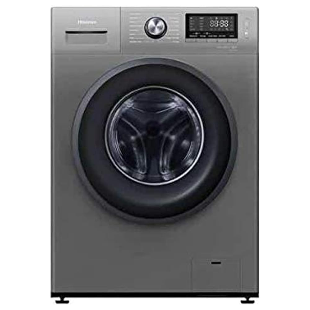 Hisense 8 Kg 1400 Rpm Front Load Washing Machine, Silver, WFKV8014T