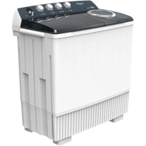 Hisense 14 Kg Twin Tub Semi Automatic Washing Machine, White, WSBE141