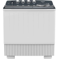 Hisense 20 Kg Twin Tub Semi Automatic Washing Machine, White, WSBE201