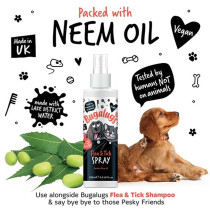Bugalugs 200Ml Flea And Tick Spray For Dogs And Cats