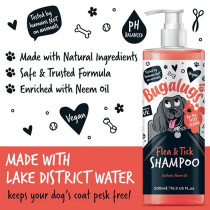 Bugalugs 500Ml Flea And Tick Dog Shampoo