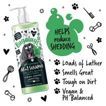 Bugalugs 500Ml All In 1 Wild Lemongrass Shed Control Dog Shampoo