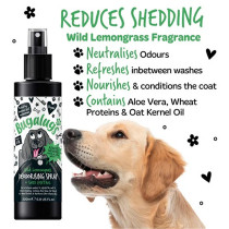 Bugalugs 200Ml Wild Lemongrass Shed Control Dog Deodorising Spray