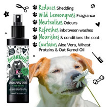 Bugalugs 200Ml Wild Lemongrass Shed Control Dog Deodorising Spray
