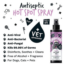 Bugalugs 200Ml Antiseptic Hot Spot Spray For Pets