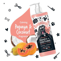 Bugalugs 500Ml 2In1 Papaya And Coconut Cat Shampoo And Conditioner