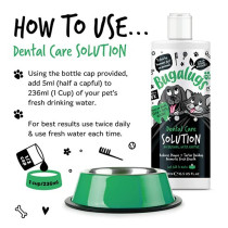 Bugalugs 490Ml Dental Care Water Additive For Dogs And Cats