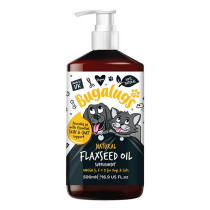 Bugalugs 500Ml Flaxseed Oil For Dogs And Cats