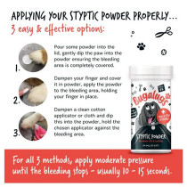 Bugalugs 50G Styptic Powder For Minor Cuts And Scratches For Pets