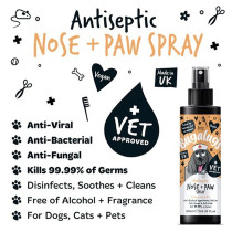 Bugalugs 200Ml Antiseptic Paw And Nose Spray For Pets