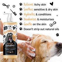 Bugalugs 500Ml Oatmeal With Coconut And Lime Dog Shampoo