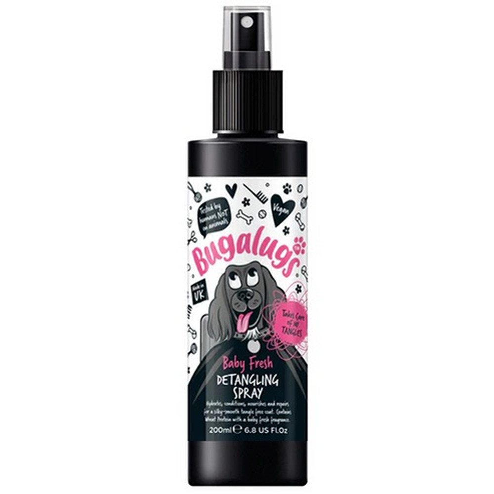 Bugalugs 200Ml Baby Fresh Dog Detangling Spray