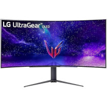 LG 45-Inch UltraGear OLED Curved Gaming Monitor, Black, 45GR95QE