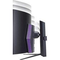 LG 45-Inch UltraGear OLED Curved Gaming Monitor, Black, 45GR95QE