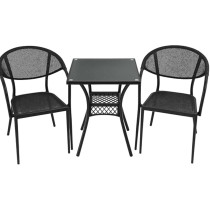 Deep Sleep Weather-Resistant Outdoor Table And Chair Set – Heat And Rain Resistant Furniture For Balcony, Garden, Patio Or Backyard – Durable And Stylish Seating
