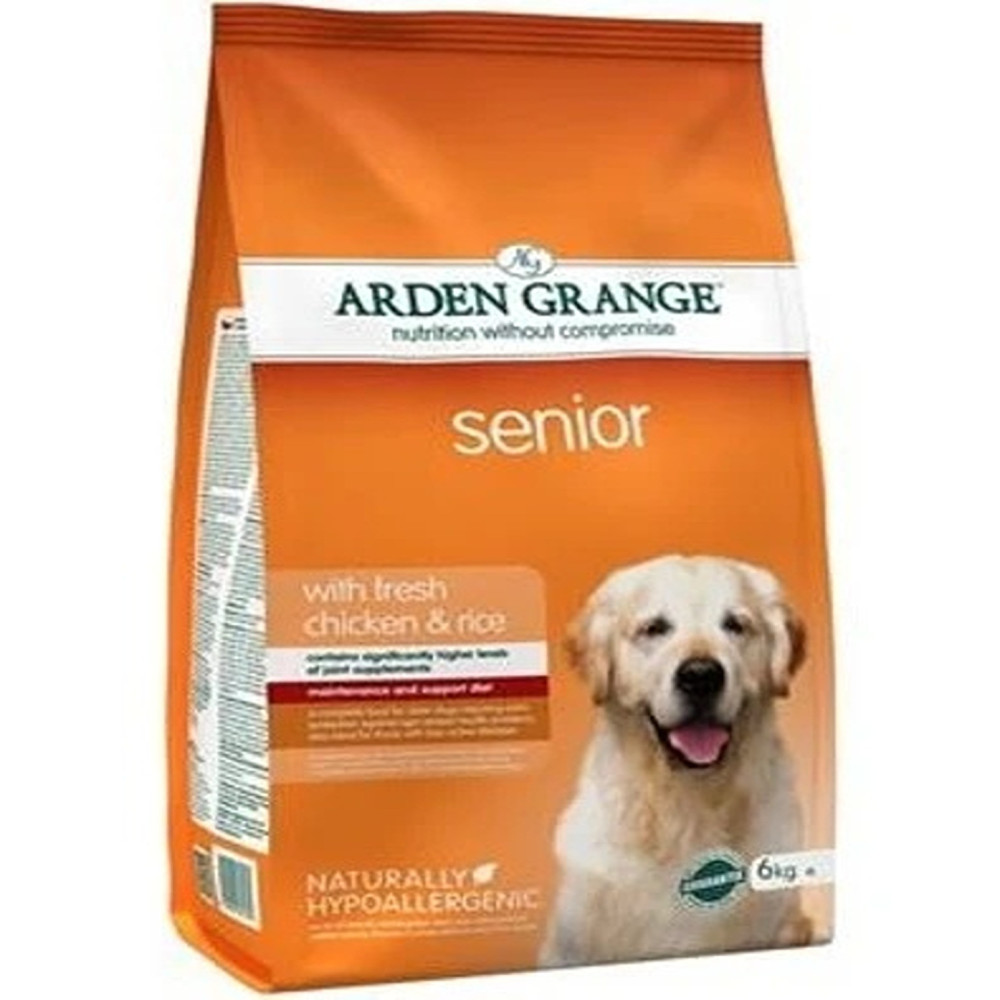 Arden Grange 2Kg Senior With Fresh Chicken And Rice Dry Dog Food