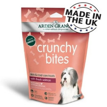 Arden Grange 225G Crunchy Bites Salmon Dog Treats