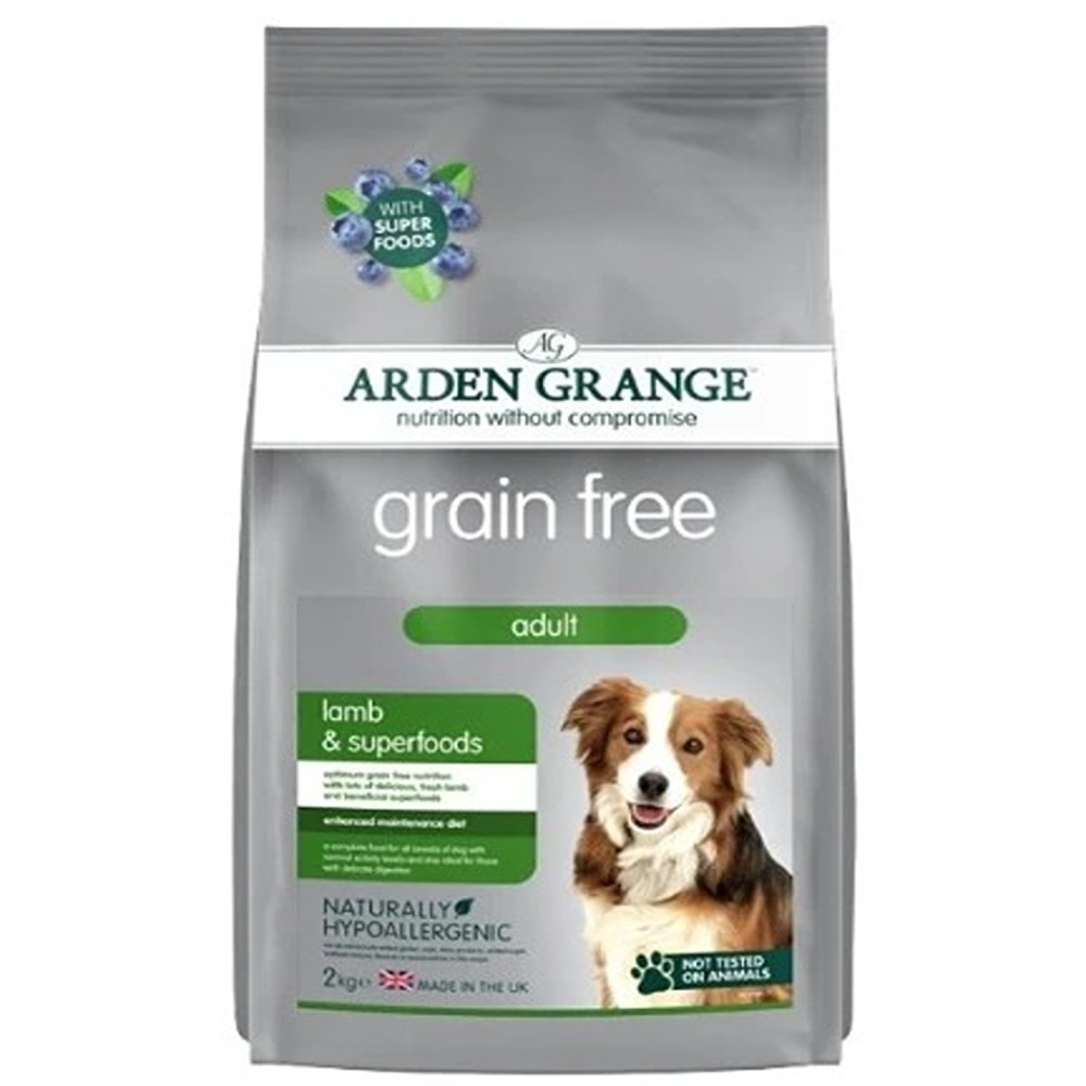 Arden Grange 12Kg Grain Free Adult Lamb Dog Dry Food