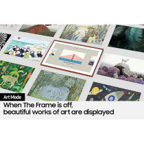 Samsung 55 inch Smart QLED TV- The Frame - 4K, QE55LS03T, 1 Years Warranty