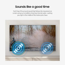 Samsung 98 inch Smart QLED TV - 4K, 98Q80C, 1 Years Warranty