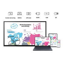 Samsung 85 inch Flip Pro 4K UHD Interactive Touch Display, 85WM85B, 1 Years Warranty