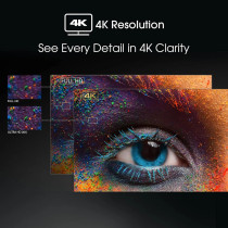 Hisense 55 inch Smart QLED TV- 4K, 55E78HQ, 1 Years Warranty