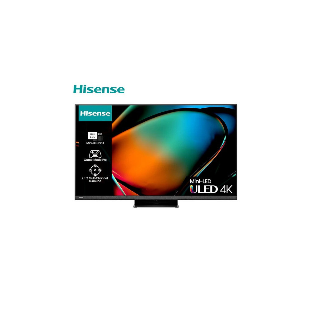 Hisense 75 inch Smart ULED Mini LED TV - 4K - 120Hz, 75U8HQ, 1 Years Warranty