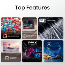 Hisense 75 inch Smart ULED Mini LED TV - 4K - 120Hz, 75U8HQ, 1 Years Warranty