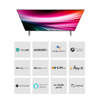 Philips 55 inch Android Smart TV - 4K, 55PUT8215, 1 Years Warranty