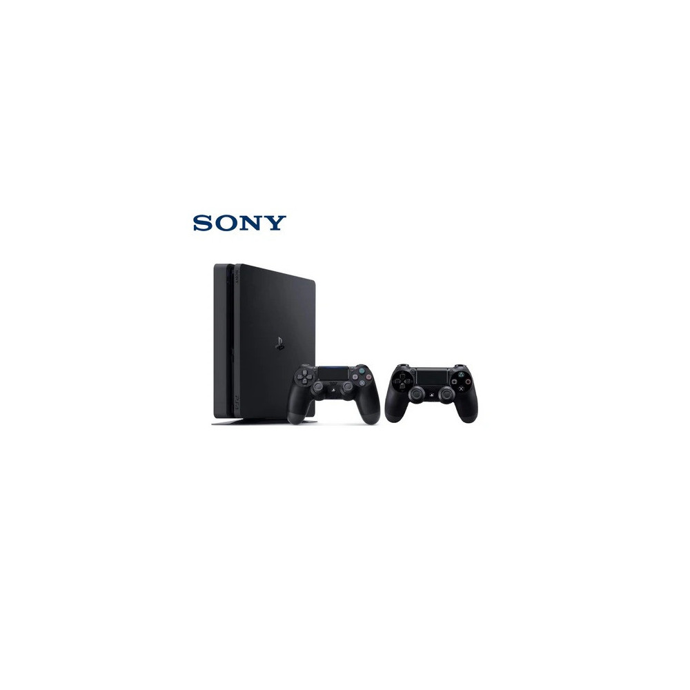 Sony Playstation 4 - 500 GB - Slim Version, PS4 (CUH-2000A B01) With 2 Controller, 1 Years Warranty