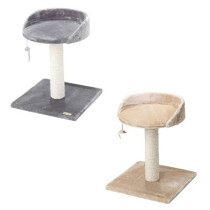 Ebi Scratching Classic Tree Sofa For Cats, Cream, 38 X 38 X 52Cm